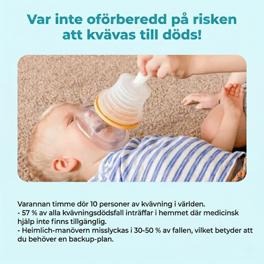 AirRescue™ – En sekund kan förändra allt. Vänta inte tills det är för sent.