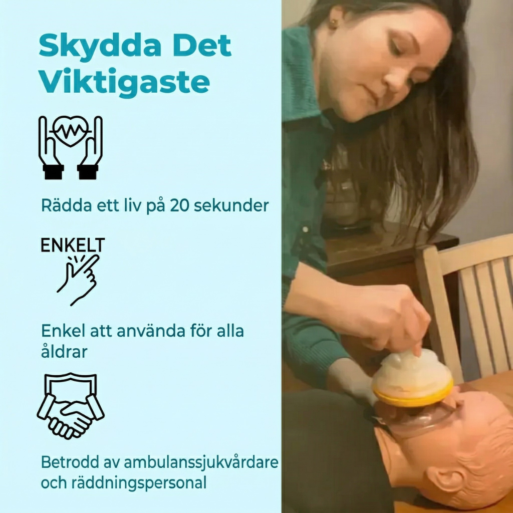 AirRescue™ – En sekund kan förändra allt. Vänta inte tills det är för sent.